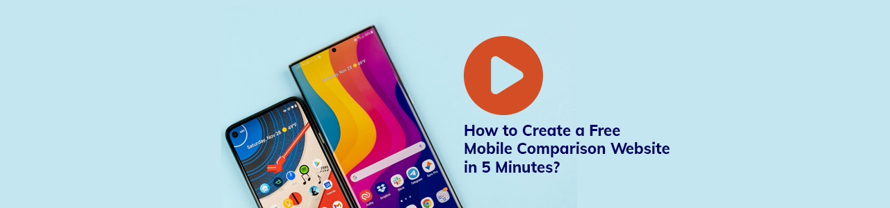 How to create a UK mobile comparison website in 5 minutes.