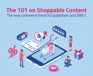 The 101 on shoppable content | 2021 & 2022 – The new commerce trend for publishers and SME’s.