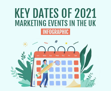 2021 marketing promotional calender in the UK.